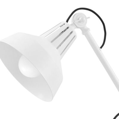 Lampe de bureau Yarra E27 IP20 blanc