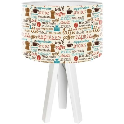 Lampe de chevet kitchen foto-155 30 x 30 x 45 cm Blanc