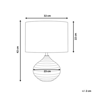 Lampe de chevet moderne doré KUBAN