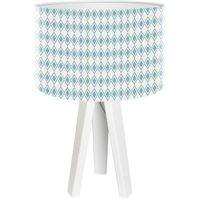 Lampe de chevet stamps foto-207 30 x 30 x 45 cm Blanc
