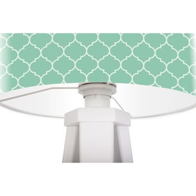 Lampe de chevet stamps foto-281 30 x 30 x 45 cm Blanc