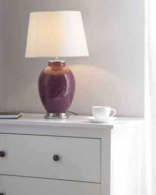 Lampe de chevet violette BRENTA