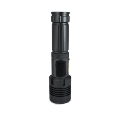 Lampe de poche rechargeable zoom télescopique 1200 lumens 7 modes d'éclairage - Avidsen - 103645