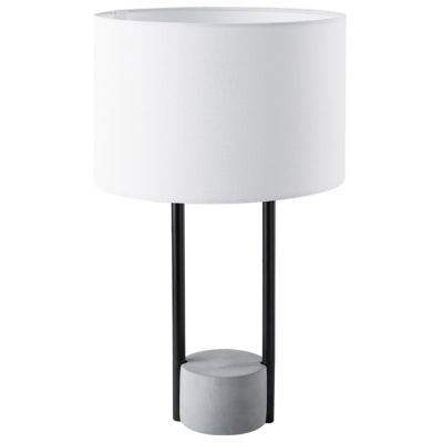 Lampe de table blanche 60 cm REMUS