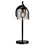 Lampe de table Boshi E14 IP20 40W Ø14,5cm Nordlux noir