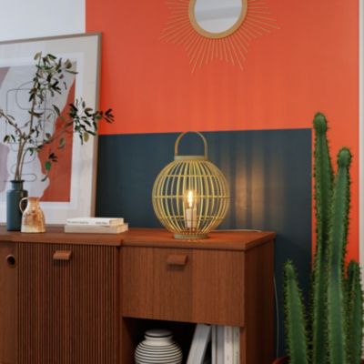 Lampe de table Dacite E27 28w ⌀28xh.38cm coloris naturel GoodHome