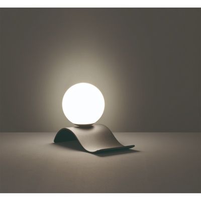 Lampe de table design culot E14 noire - Trio - Lara