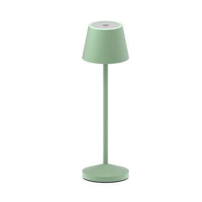 Lampe de table EMILY Olive aluminium H25cm