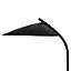 Lampe de table incandescent Bindarri GoodHome E27 noir mat