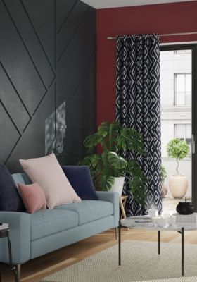 Lampe de table incandescent Darrah GoodHome E27 noir mat