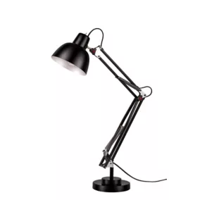 Lampe de table incandescent Ginaz GoodHome E14 noir