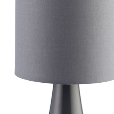 Lampe de table incandescent Tertrez GoodHome E14 gris