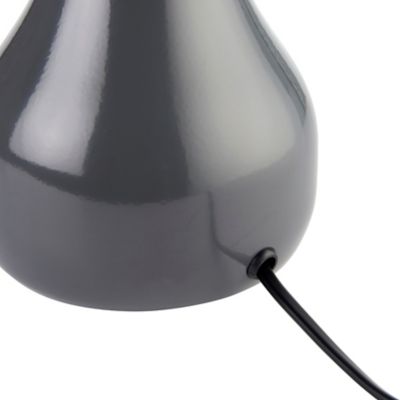 Lampe de table incandescent Tertrez GoodHome E14 gris