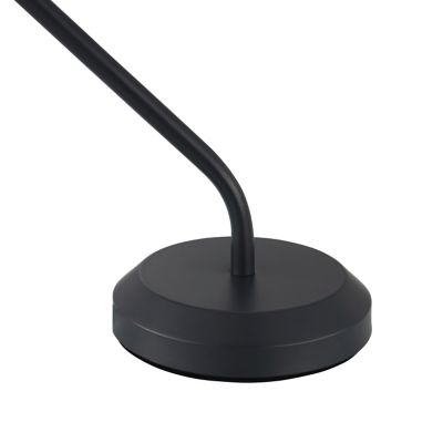 Lampe de table incandescent Yarra GoodHome E27 noir mat