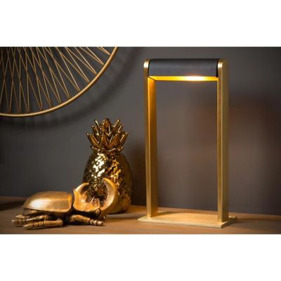 Lampe de table laiton or mat  - Lucide - Loras