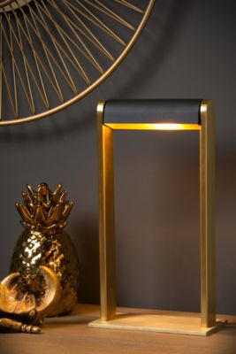 Lampe de table laiton or mat  - Lucide - Loras