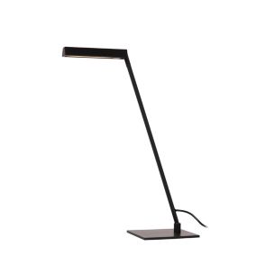 Lampe de table LAVALE en métal avec LED intégré - Noir - Lucide