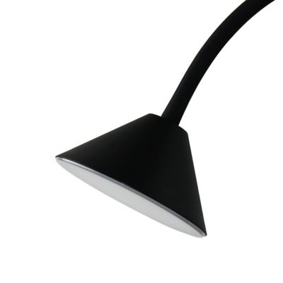 Lampe de table LED intégrée 500lm 5.8W IP20 noir