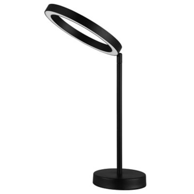 Lampe de table LED intégrée Taphao 720lm IP20 12W GoodHome Noir
