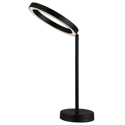 Lampe de table LED intégrée Taphao 720lm IP20 12W GoodHome Noir