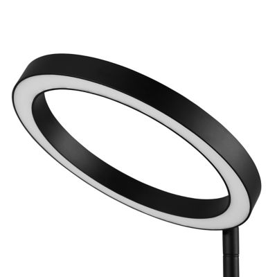 Lampe de table LED intégrée Taphao 720lm IP20 12W GoodHome Noir