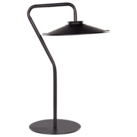 Lampe de table LED métal noir GALETTI