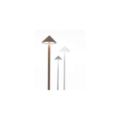 Lampe Pina Pro Zafferano - Lampe Table Rechargeable Sans Fil Tactile, Intérieur Extérieur, Couleur Corten