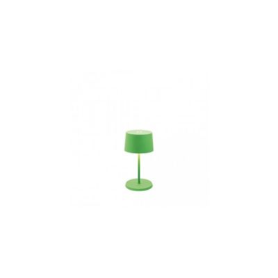 Lampe de table LED rechargeable et dimmable Olivia pro mini vert pomme