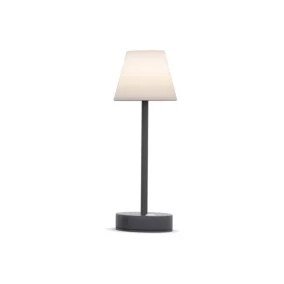 Lampe de table Lola Slim 30 230lm 2W IP44 anthracite H.32cm