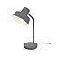 Lampe de table Orous E27 15W L.33xH.47,5xP.19,7cm gris foncé GoodHome