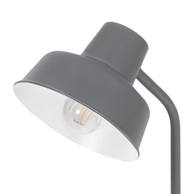Lampe de table Orous E27 15W L.33xH.47,5xP.19,7cm gris foncé GoodHome