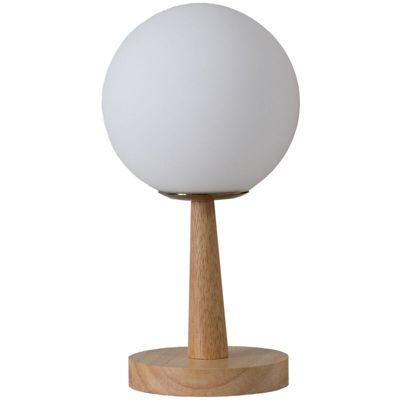 Lampe de Table Pied en bambouLampe de Chevet Dimmable extensible LED blanc chaudblanc H28cm