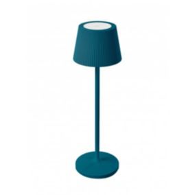 Lampe de Table Rechargeable EMMA Mini  Autonomie 48h Lumière Variable Très stable Base de Recharge