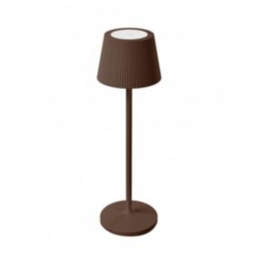 Lampe de Table Rechargeable EMMA Mini  Autonomie 48h Lumière Variable Très stable Base de Recharge