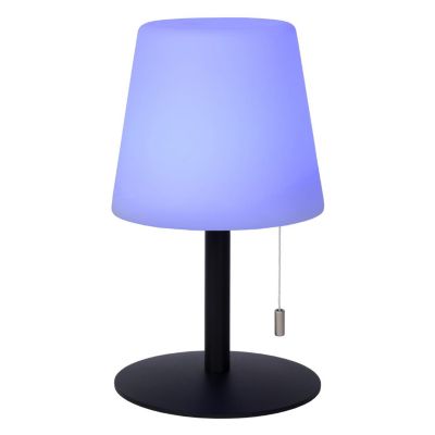 Lucide ELYSEE Lampe de table E27 intensité lumineuse variable, blanc