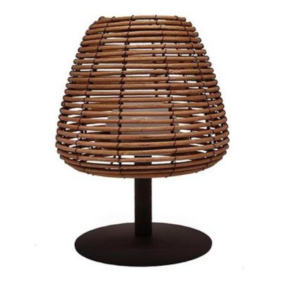 Lampe de table sans fil LED intégrée dimmable Standy Lumisky 1.2 w marron l.19 x h. 25 x p.19 x ø 19 cm