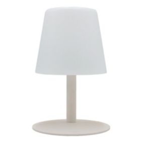 Lampe de table sans fil LED STANDY MINI Beige Acier H25CM