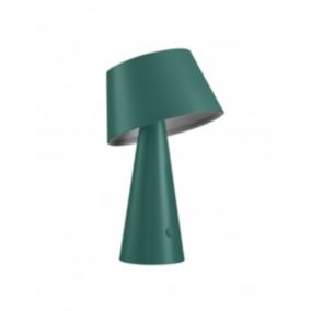 Lampe de table sans Fil Tizia  Rechargeable USB-C ou Solaire Autonomie 8h Intensité Variable