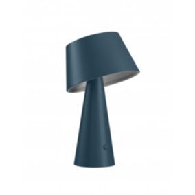 Lampe de table sans Fil Tizia  Rechargeable USB-C ou Solaire Autonomie 8h Intensité Variable