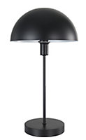 Lampe de table Songor E14 28W ⌀24xH.42cm noir GoodHome
