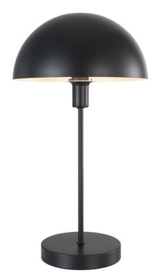 Lampe de table Songor E14 28W ⌀24xH.42cm noir GoodHome