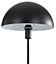 Lampe de table Songor E14 28W ⌀24xH.42cm noir GoodHome