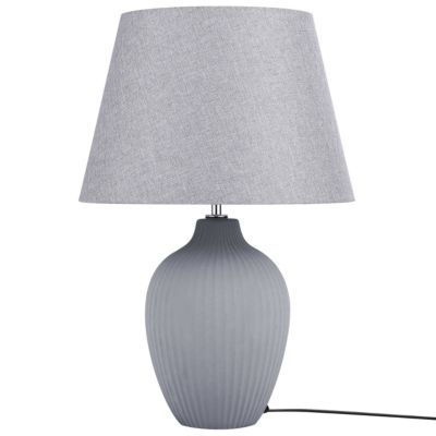 Lampe de table traditionnel en céramique gris FERGUS