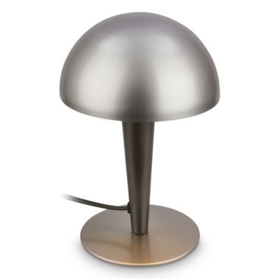 Lampe de table WANDA E14  Anthracite métallisé/Titane  1xE14 max. 10W  IP20  D.150x225 mm  Briloner