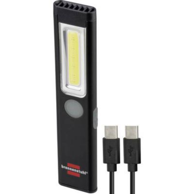 Lampe de travail sans fil PL 200 AC - LED COB 200 lm, rechargeable USB-C, clip et aimant