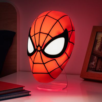 Lampe Figurine Venom (Spider-Man) - 10 Cm - Lumière Décorative - Fonctionne Avec 2 Piles AAA - Collection Marvel