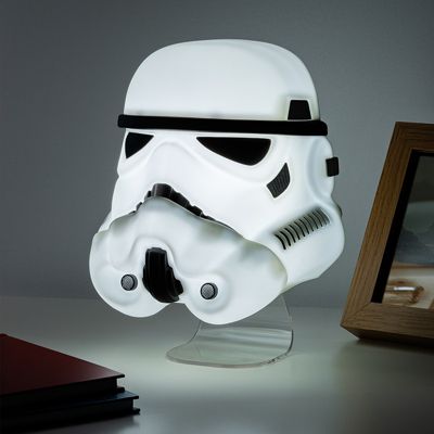 Lampe décorative 3D Mask Light "Stormtrooper" blanc l.19,7 x H.15 cm Paladone