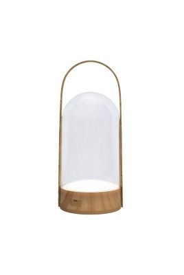 Lampe décorative LED intégrée USB Quamino 200lm 2.7W IP44 effet Bois