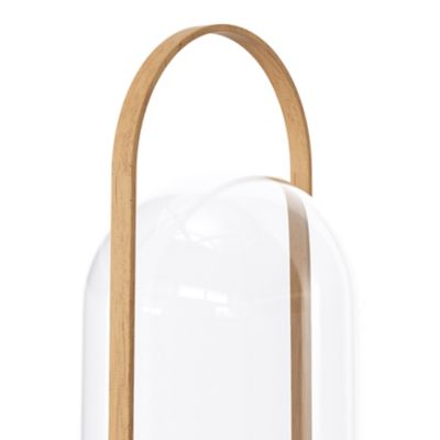 Lampe décorative LED intégrée USB Quamino 200lm 2.7W IP44 effet Bois