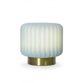 Lampe Dentelles pastel 15cm en Plastique - Atelier Pierre